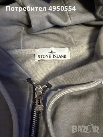 Stone Island сличер M размер, снимка 3 - Суичъри - 56088500