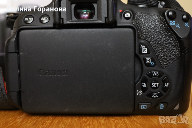 Фотоапарат Canon EOS 700D, снимка 6 - Фотоапарати - 44555074