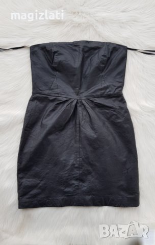 Дамска кожена рокля размер М, снимка 6 - Рокли - 39846683