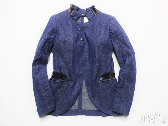 G-star ESSENTIALS Limited Edition RE TAILORED BLAZER Дамско Дънково Яке Сако Размер М, снимка 3 - Якета - 29619183