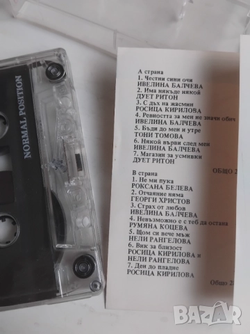 Честни Сини Очи - оригинална касета българска музика Балкантон / Balkanton, снимка 2 - Аудио касети - 52968729