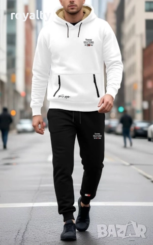 Tommy Hilfiger Бял Мъжки Екип
