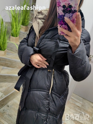 Дълго зимно яке - цветове, снимка 4 - Якета - 52704976