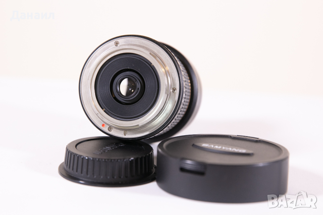 Lens Samyang 8mm f/3.5 Fish-eye CS  EF-S /EOS/  , снимка 6 - Обективи и филтри - 44630326