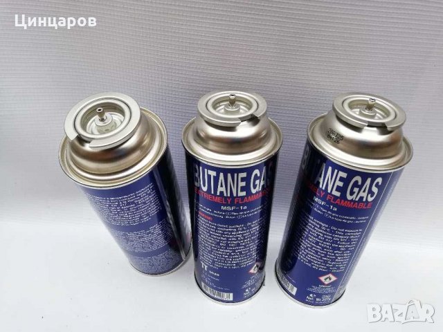 Флакон газов Бутан газ 227гр.за горелки и котлони, снимка 2 - Други машини и части - 30212113