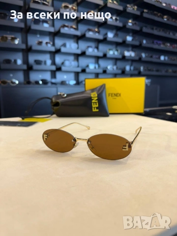 Fendi Слънчеви Очила С UV400 Защита - 4 Налични Цвята Код SK375, снимка 3 - Слънчеви и диоптрични очила - 52854096