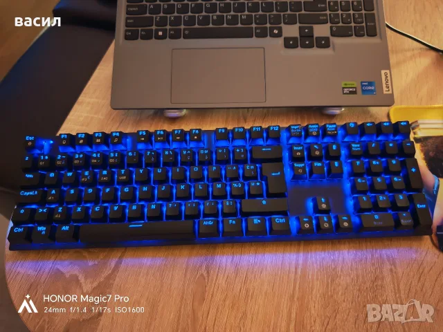 Безжична геймърска RGB клавиатура kovar, снимка 4 - Клавиатури и мишки - 55848247