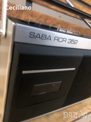 Радиокасетофон SABA RCR 352 -като Нов!, снимка 2 - Радиокасетофони, транзистори - 48678984