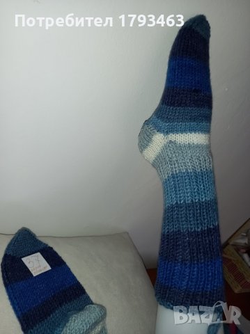Ръчно плетени чорапи размер 37