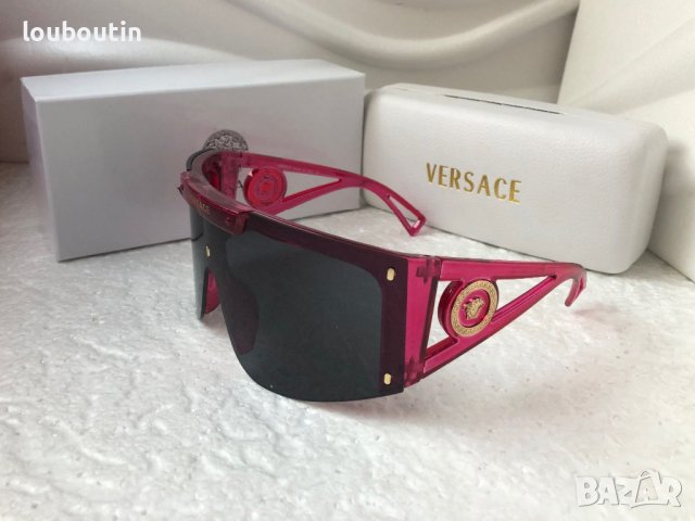 Versace MEDUSA ICON SHIELD слънчеви очила UV 400 защита , снимка 7 - Слънчеви и диоптрични очила - 38808920