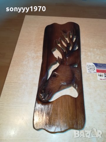 Пано за стена тиково дърво с ЕЛЕН 3112201059, снимка 7 - Колекции - 31265681