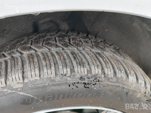 4бр. зимни гуми Hankook 105V  235/55/19, снимка 4 - Гуми и джанти - 52226759