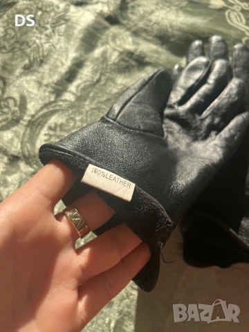 Ръкавици естествена кожа, снимка 4 - Ръкавици - 52943993