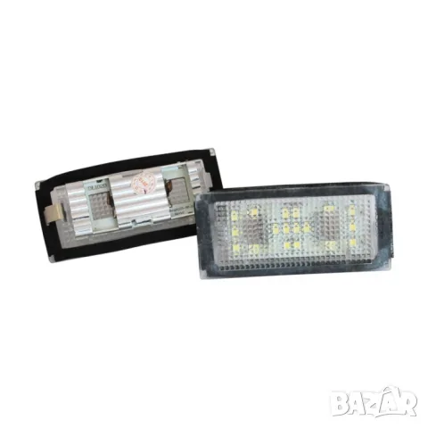LED плафони за регистрационен номер BMW 7 Series E65 E66 E67 E68, снимка 2 - Аксесоари и консумативи - 55864595