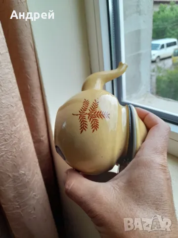 Стар емайлиран чайник #80, снимка 7 - Други ценни предмети - 50326987