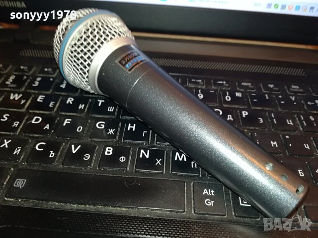 shure beta58a-profi mic-внос swiss 1206222215, снимка 6 - Микрофони - 37064821