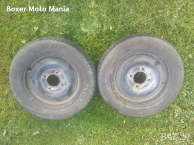 Ремарке,джанти с гуми 145/70/13",2броя , снимка 1