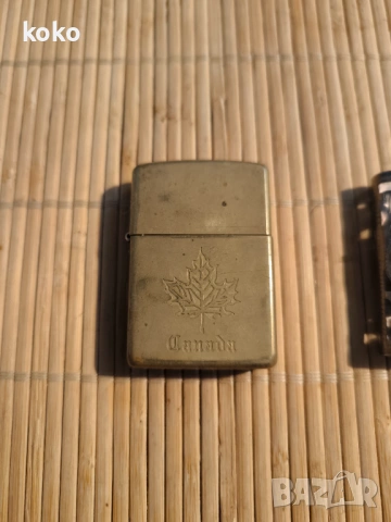 Zippo Canada и сребърен кейс за запалка , снимка 2 - Нумизматика и бонистика - 54362708