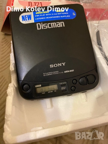 SONY Discman D 121 Boxed, снимка 4 - Аудиосистеми - 51554269