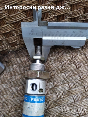 Festo - пневматичен цилиндър ., снимка 9 - Резервни части за машини - 53124531