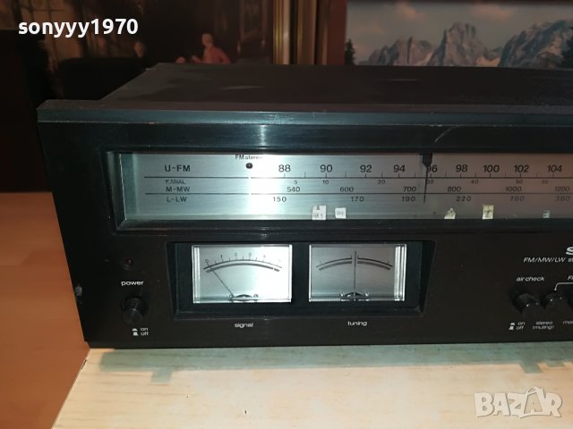 SHARP ST-1122H STEREO TUNER MADE IN JAPAN-ВНОС SWISS 2703231739, снимка 8 - Ресийвъри, усилватели, смесителни пултове - 40156215