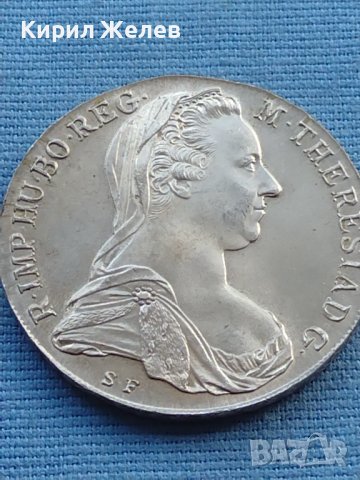 Сребърна монета Австрия талер 1780г. Мария Терезия от Хабсбург 40382 , снимка 12 - Нумизматика и бонистика - 42755861
