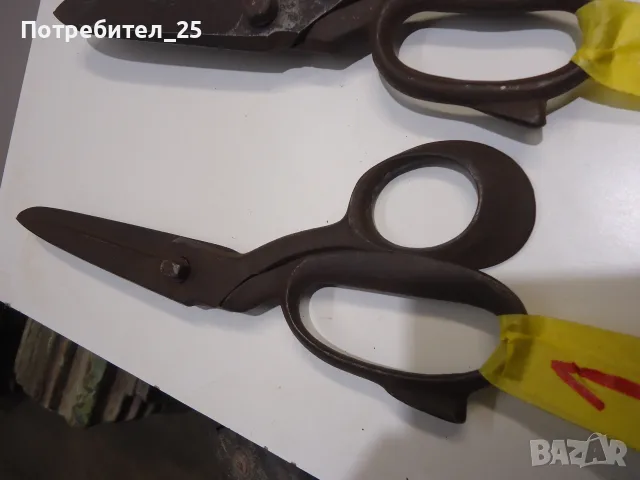 Стари шивашки ножици, снимка 2 - Други ценни предмети - 56333655