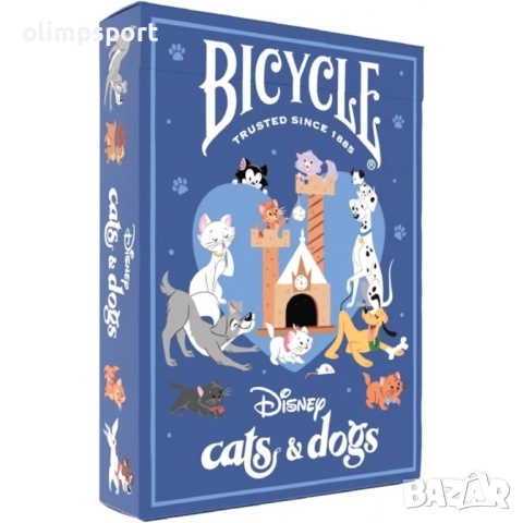 Карти за игра Bicycle Disney Cats and Dogs нови 