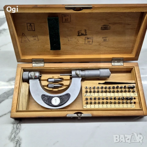 Микрометър резбомер    kS, снимка 6 - Шублери - 30985444