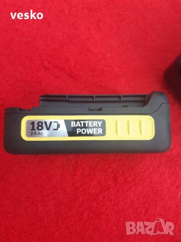 KARCHER батерия 18v 2.5ah + зарядно 18v, снимка 7 - Други инструменти - 34563140