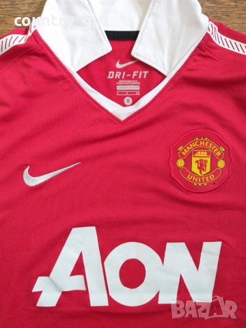 Nike Manchester United - страхотнао мъжка тениска КАТО НОВА, снимка 6 - Тениски - 29477060