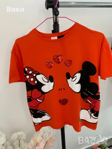 Тениска на Zara ръст 164, подходяща за XS-S