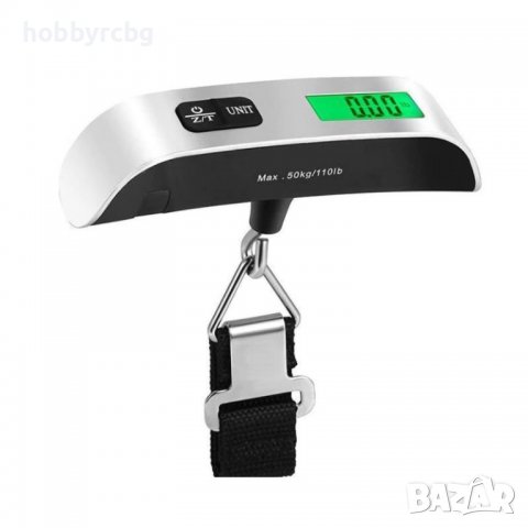 K8-B Ръчен кантар за куфари до 50кг, снимка 5 - Електронни везни - 39669853