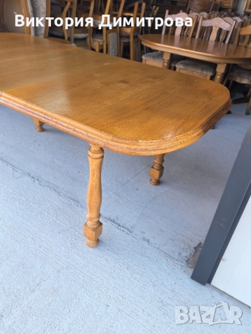 Разтегателна трапезна маса , снимка 6 - Маси - 52852292