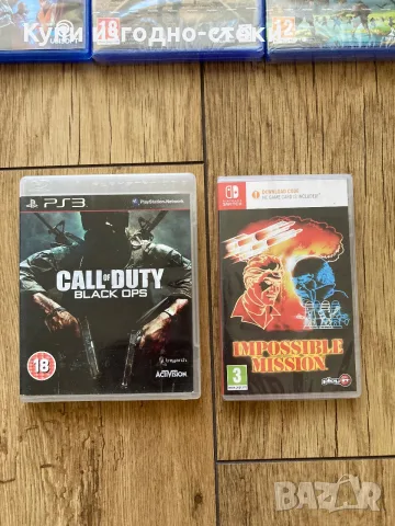 Call of Duty PS3 / Mission Impossible Nintendo Switch