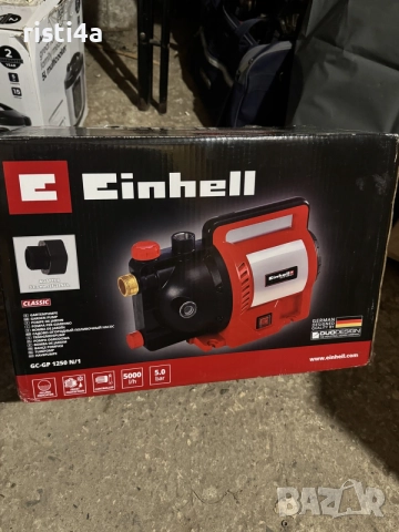 Градинска помпа за кладенец Einhell