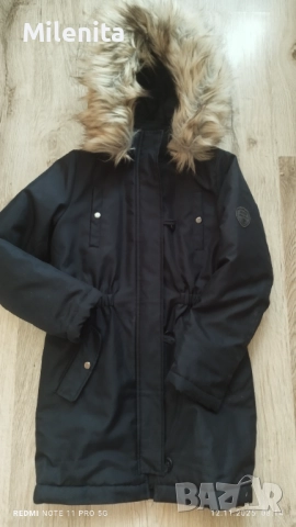 Водонепропусклива зимна парка ONLY р-р 152, снимка 4 - Детски якета и елеци - 52386853