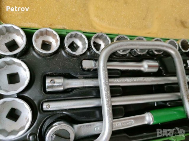 SALTUS SOLINGEN Made in West Germany - 1/2" PROFI Висококачественна Гедория!! 12-стенни вложки 10-32, снимка 3 - Гедорета - 33974533