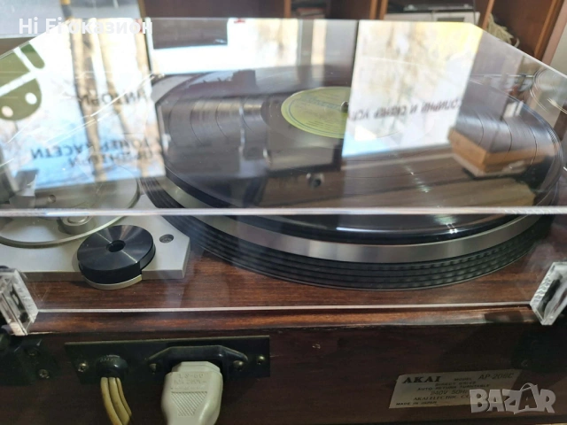 Грамофон AKAI AP-206C direct drive, снимка 2 - Грамофони - 54036213