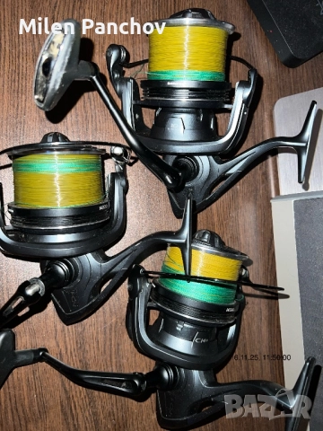 Шаранджийски макари Shimano aero technium mgs 14000 xtc, снимка 2 - Макари - 51988634