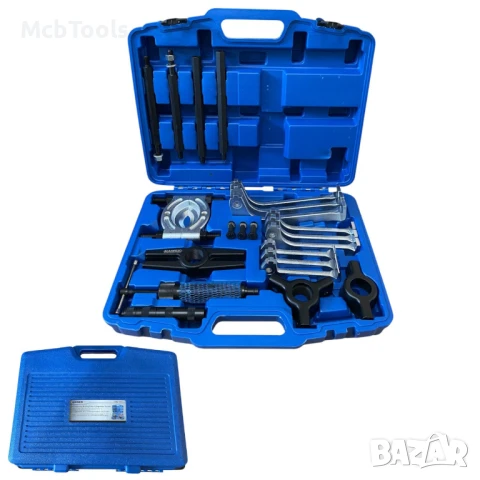 Хидравличен комплект скоби и сепаратор за лагери 10 тона HAWEK, снимка 2 - Други инструменти - 51102998