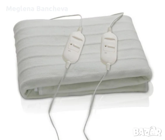 Електрическо одеяло 60W/160х140см Цена 87лв., снимка 5 - Спално бельо - 51396158