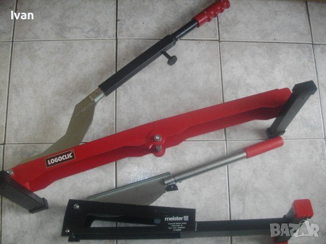 Нова Немска Гилотина За Рязане Ламиниран Паркет/Ламинат-800мм-LOGOLIC/600мм-MEISTER-Професионална, снимка 9 - Други инструменти - 37122933