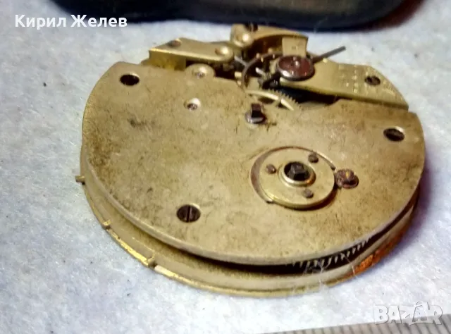 МЕХАНИЗЪМ от РЯДЪК КОЛЕКЦИОНЕРСКИ СТАР ШВЕЙЦАРСКИ ДЖОБЕН ЧАСОВНИК 12311, снимка 7 - Антикварни и старинни предмети - 48563362