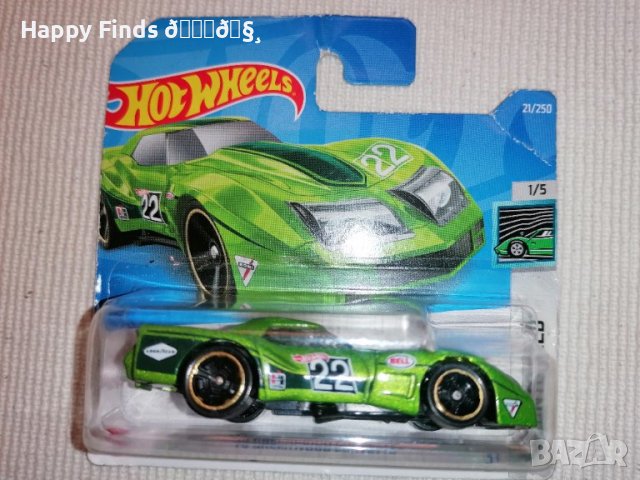 💕🧸Hot Wheels `76 GREENWOOD CORVETTE HW CONTOURED, снимка 1