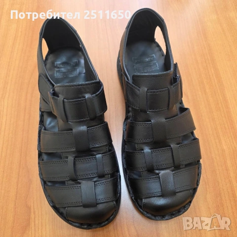 Продавам мъжки кожени сандали, снимка 6 - Мъжки сандали - 54202722
