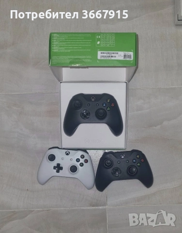 Xbox one S с кутия, 3 контролера, 4 игри и 1 станция за зареждане, снимка 2 - Xbox конзоли - 54039955