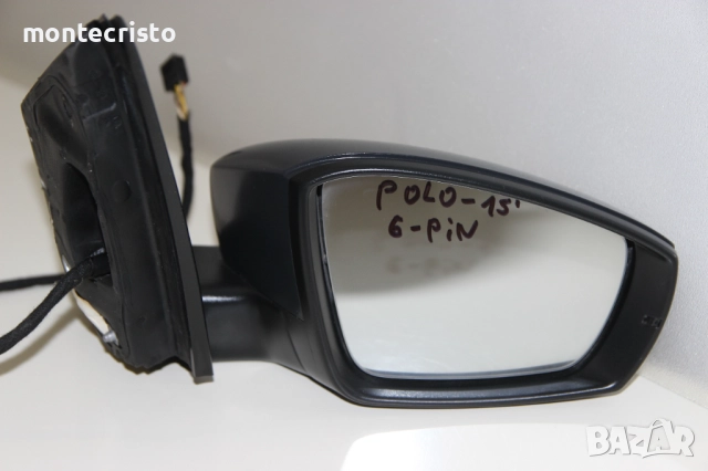 Дясно огледало VW Polo 6R 6C (2009-2017г.) 6R1857508K / 6 пина / 6C1857502C