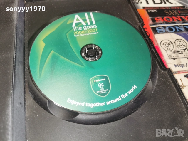 ALL THE GOALS DVD 2104260946L1, снимка 2 - DVD филми - 54261990