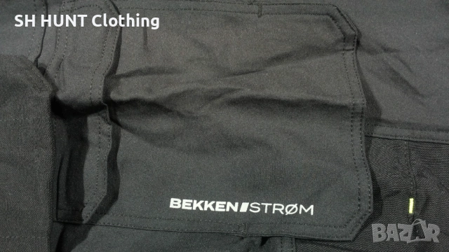 Bekken & Strom 4-VEIS STRETCH SVART Work Wear Pant размер XL еластичен работен панталон W2-3, снимка 6 - Панталони - 52027691
